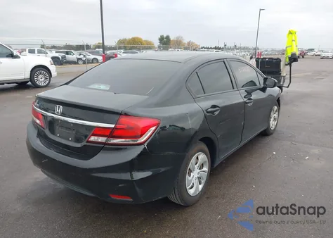2014 Honda Civic Lx from USA, damaged, VIN 2HGFB2F53EH526081
